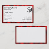 Carte De Visite Rectangle - Hall of Flame 02 (Devant / Derrière)