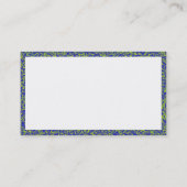 Carte De Visite Rectangle - Marbrure 03 (Dos)