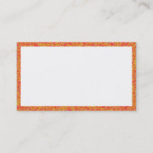 Carte De Visite Rectangle - Marbrure 04 (Dos)