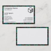 Carte De Visite Rectangle - Marqueur 07 (Devant / Derrière)