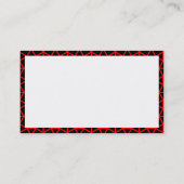 Carte De Visite Rectangle - Motif d'Archimède (Dos)