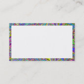 Carte De Visite Rectangle - Pizzazz Minéral (Dos)