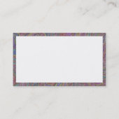 Carte De Visite Rectangle - Roche psychédélique (Dos)