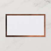 Carte De Visite Rectangle - Tempête de poussière martienne (Dos)