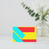 Carte De Visite Rectangles (Debout devant)
