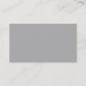 Carte De Visite Rectangles - Bleu (Dos)