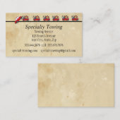 Carte De Visite Récupération de l'assistance routière de remorquag (Devant / Derrière)