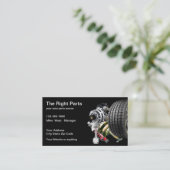 Carte De Visite Récupération de pièces automobiles (Debout devant)