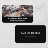 Carte De Visite Recyclage de la suppression de l'annulation automa (Devant / Derrière)