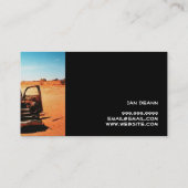 Carte De Visite Recyclage de l'enlèvement des métaux de la ferrail (Dos)