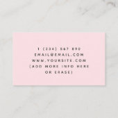 Carte De Visite Red Chili Pepper nutritionniste diététiste Light P (Dos)