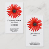 Carte De Visite Red Devil (Devant / Derrière)