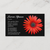 Carte De Visite Red Devil - Noir (Dos)