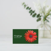 Carte De Visite Red Devil - Vert foncé (Debout devant)