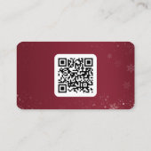 Carte De Visite Red Gold Diamonds PDG et fondateur de luxe (Dos)