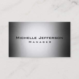 Carte de visite Red Grey Creative Manager