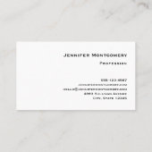 Carte De Visite Red Hearts Whimsical Love Motif (Dos)