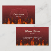 Carte de visite Red Hot Grill (Devant / Derrière)