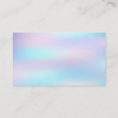 Carte De Visite Red Nail Polonais et Brush | Pastel Blend (Dos)