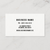 Carte De Visite Red Pet Care Cross vétérinaire (Dos)