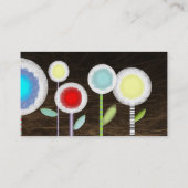 Carte de visite Red Poppy (Dos)