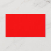 Carte de visite Red Premium (Dos)