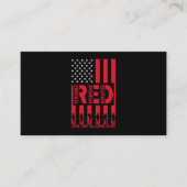 Carte De Visite Red Rappelez-Vous Tous Déployés Jusqu'À Ce Qu'Ils (Devant)