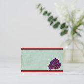 Carte de visite Red Rose (Debout devant)