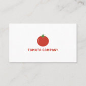 Carte de visite Red Tomato (Dos)