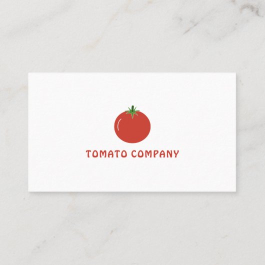 Carte de visite Red Tomato (Dos)