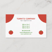 Carte de visite Red Tomato (Devant)