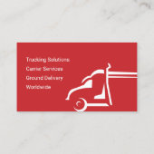 Carte de visite Red Truckers (Dos)