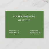 Carte De Visite Red Watermelon Slice Fruit (Dos)