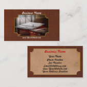 Carte De Visite Rédaction - avant des ordinateurs a existé (Devant / Derrière)