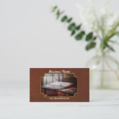 Carte De Visite Rédaction - avant des ordinateurs a existé (Debout devant)