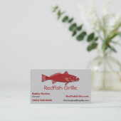 Carte de visite Redfish Grille (Debout devant)
