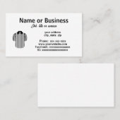 Carte De Visite Référence (Devant / Derrière)