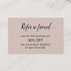 Carte De Visite Référendum minimaliste professionnel moderne