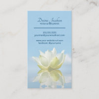 Reflet Lotus Fleur Yoga Instructor Light Blue