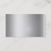 Carte De Visite Réflexion métallique (Dos)