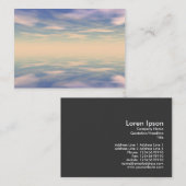 Carte De Visite Réflexions II (Devant / Derrière)