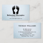 Carte De Visite Réflexologie (Devant / Derrière)