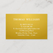 Carte De Visite Réflexologie (Dos)