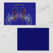 Carte De Visite Réflexologie (Devant / Derrière)