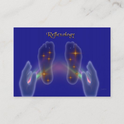 Carte De Visite Réflexologie (Devant)