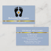 Carte De Visite Réflexologie (Devant / Derrière)
