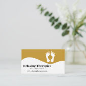 Carte De Visite Réflexologie (Debout devant)