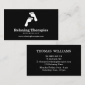 Carte De Visite Réflexologie (Devant / Derrière)