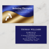 Carte De Visite Réflexologie (Devant / Derrière)