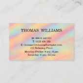 Carte De Visite Réflexologie (Dos)